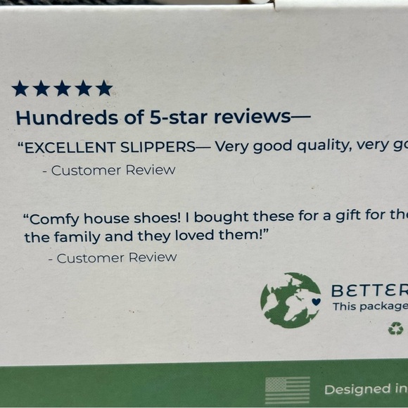 Mens New Isotoner Memory Foam Comfort Slippers Ash Gray Size Large Durable Sole - Picture 12 of 12